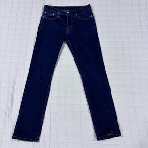 Levi's Men’s 511 W29 L32 Dark Blue Straight Jeans